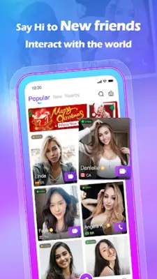 PokaChat-Live Video Chat android App screenshot 3